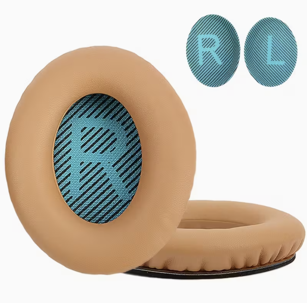 Амбушури Bose Quietcomfort AE2/QC2/QC15/QC25/QC35/QC45 Коричневий (30155574) - фото 3 Амбушури Bose Quietcomfort AE2/QC2/QC15/QC25/QC35/QC45 Коричневий (30155574) - фото 3