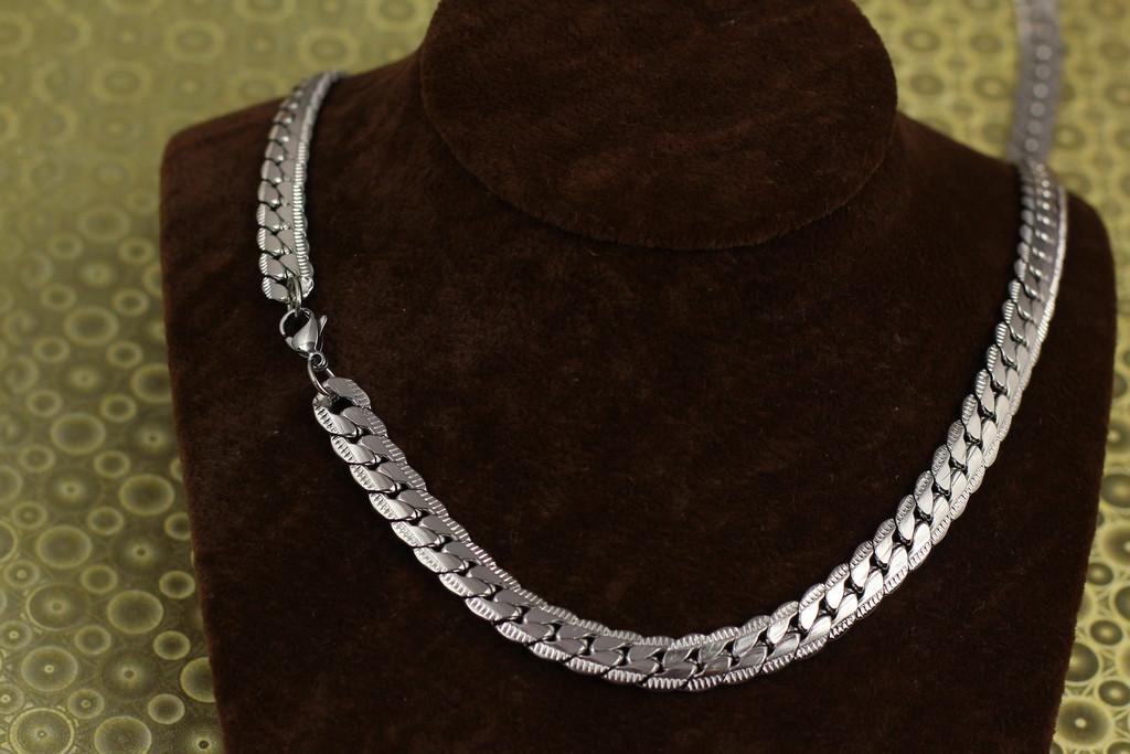 Цепочка Xuping Jewelry плотная панцирная с огранкой 60 см 8 мм Серебристый (2629125261) Цепочка Xuping Jewelry плотная панцирная с огранкой 60 см 8 мм Серебристый (2629125261)