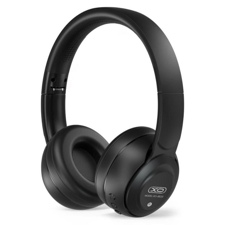 Наушники Bluetooth XO Black (BE22)