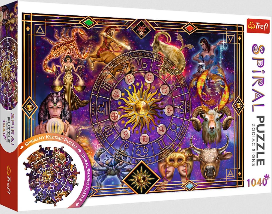 Пазли спіральні Trefl Знаки зодіаку 1040 ел.