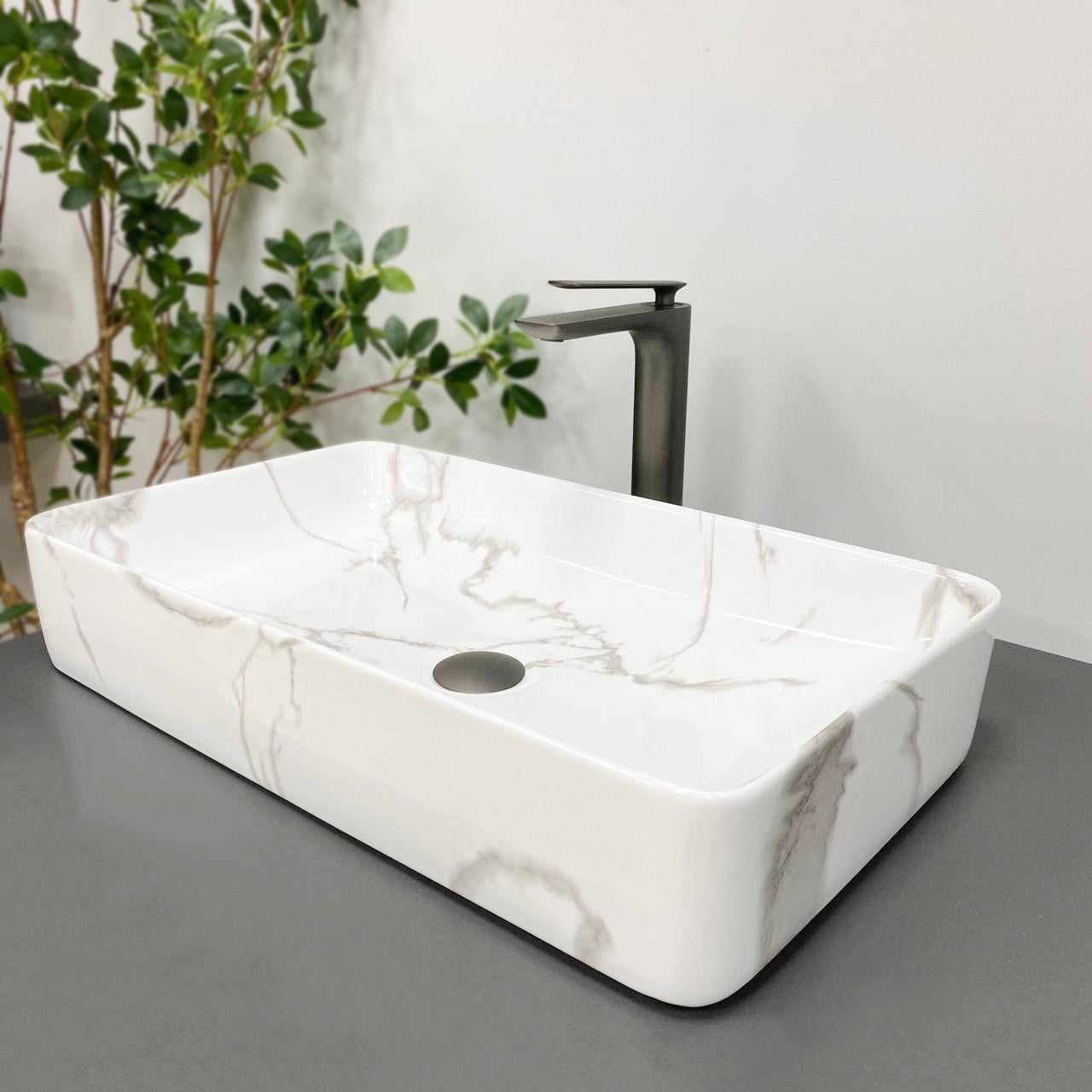 Умывальник накладной VBI TRIEST Marble (2808389420)
