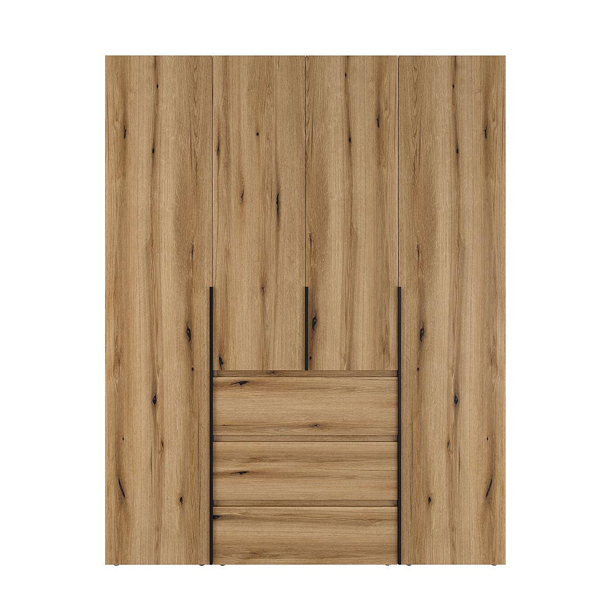 Шафа розпашна комбінована ART IN HEAD №1 Light 1600x500x2200 мм Дуб Евок прибережний (GALTK0110000000) - фото 1 Шафа розпашна комбінована ART IN HEAD №1 Light 1600x500x2200 мм Дуб Евок прибережний (GALTK0110000000) - фото 1