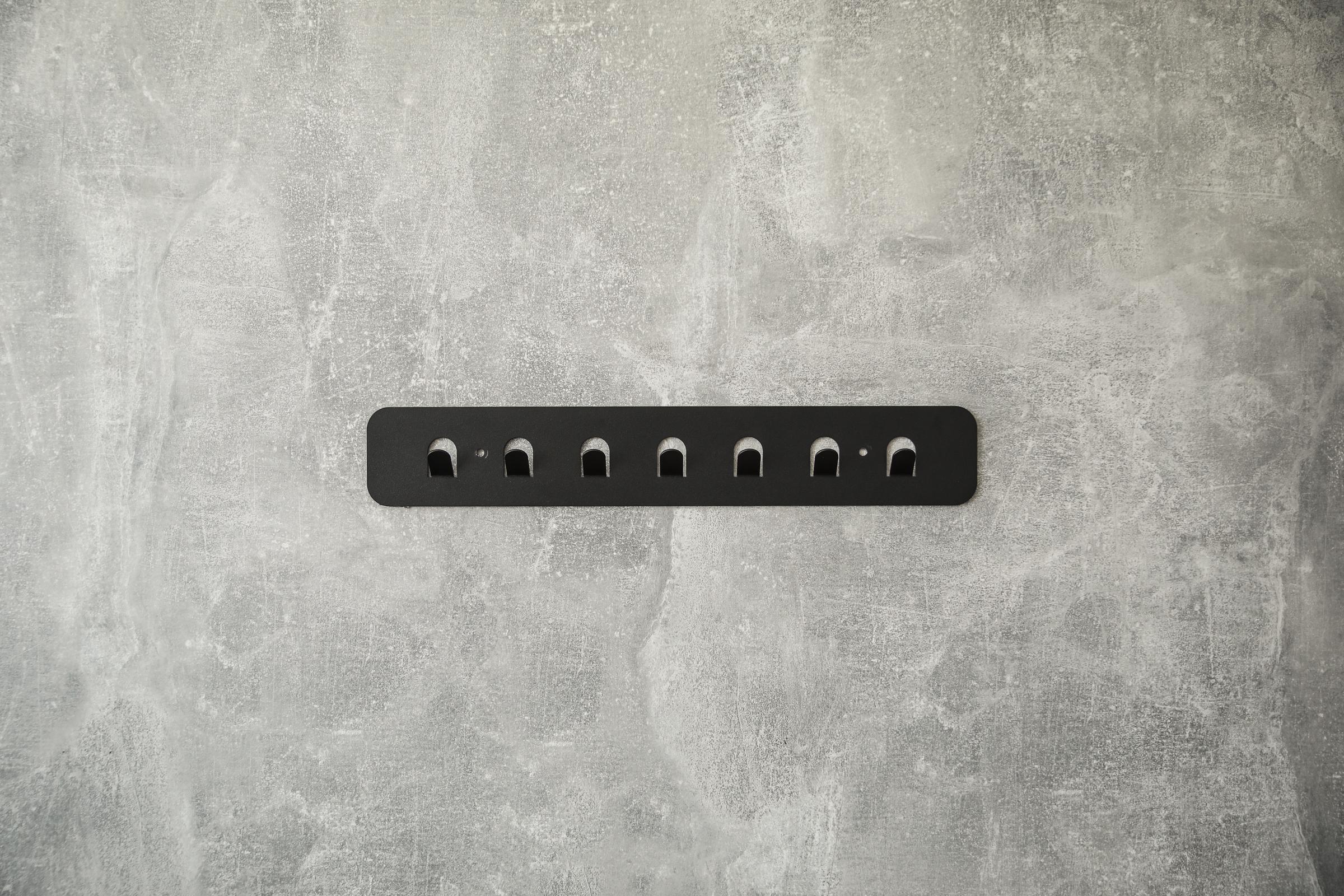 Вешалка для одежды ТИПА Keys 40х6,5х3 см с крючками 7 шт.(ML-53.3)