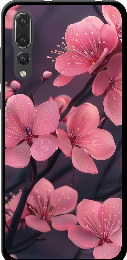 Чохол на Huawei P20 Pro Пурпурова сакура (6075b-1470-42517) Чохол на Huawei P20 Pro Пурпурова сакура (6075b-1470-42517)