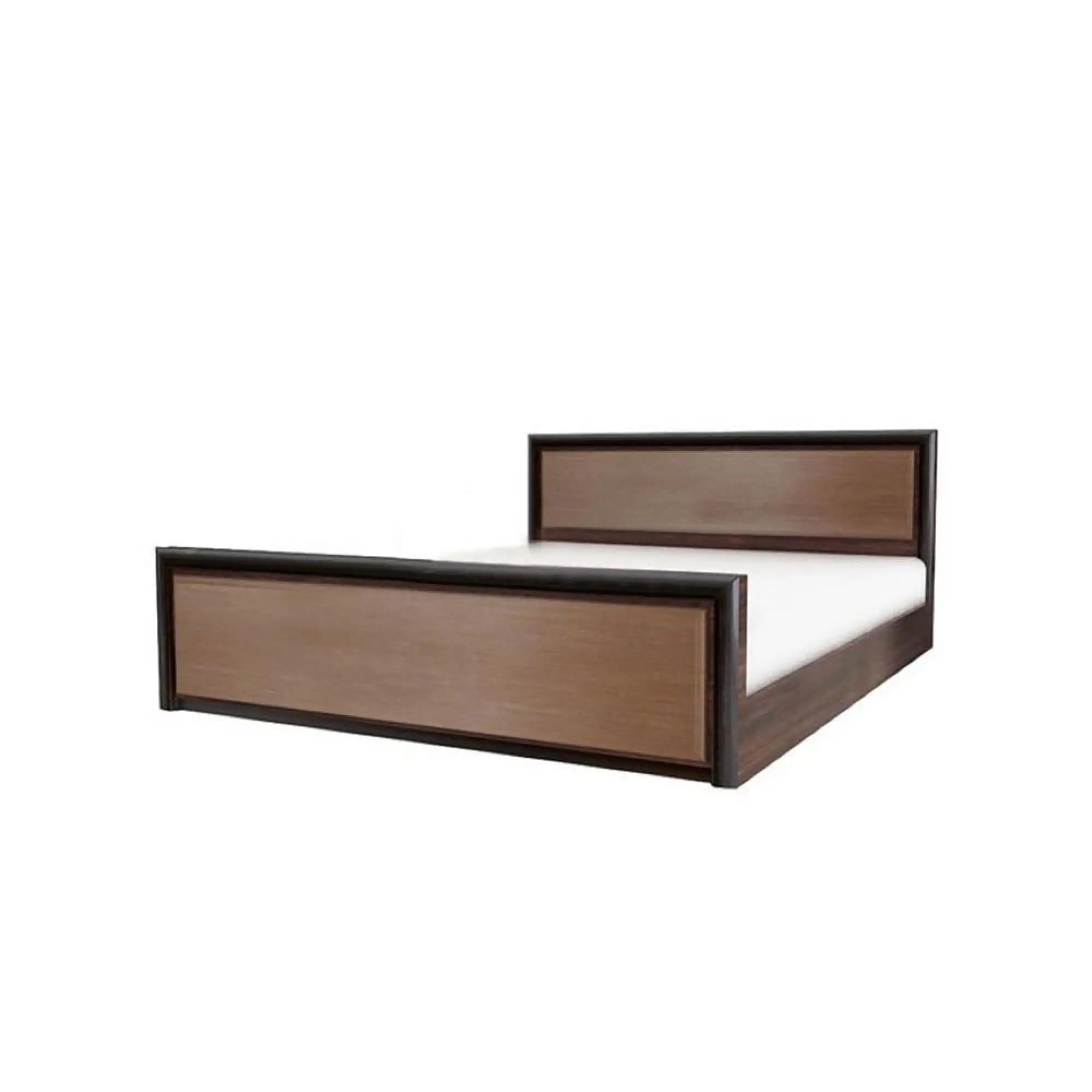 Кровать двуспальная Гербор Коэн МДФ LOZ/180 без основы под матрас 180x200 см Венге магия/Штрокс темный (00000057750)