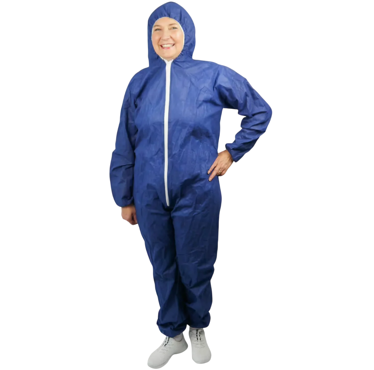 Комбинезон защитный ARNOMED PP-Overall XTRA Strong с одноразовым капюшоном XL Синий (2897835139)