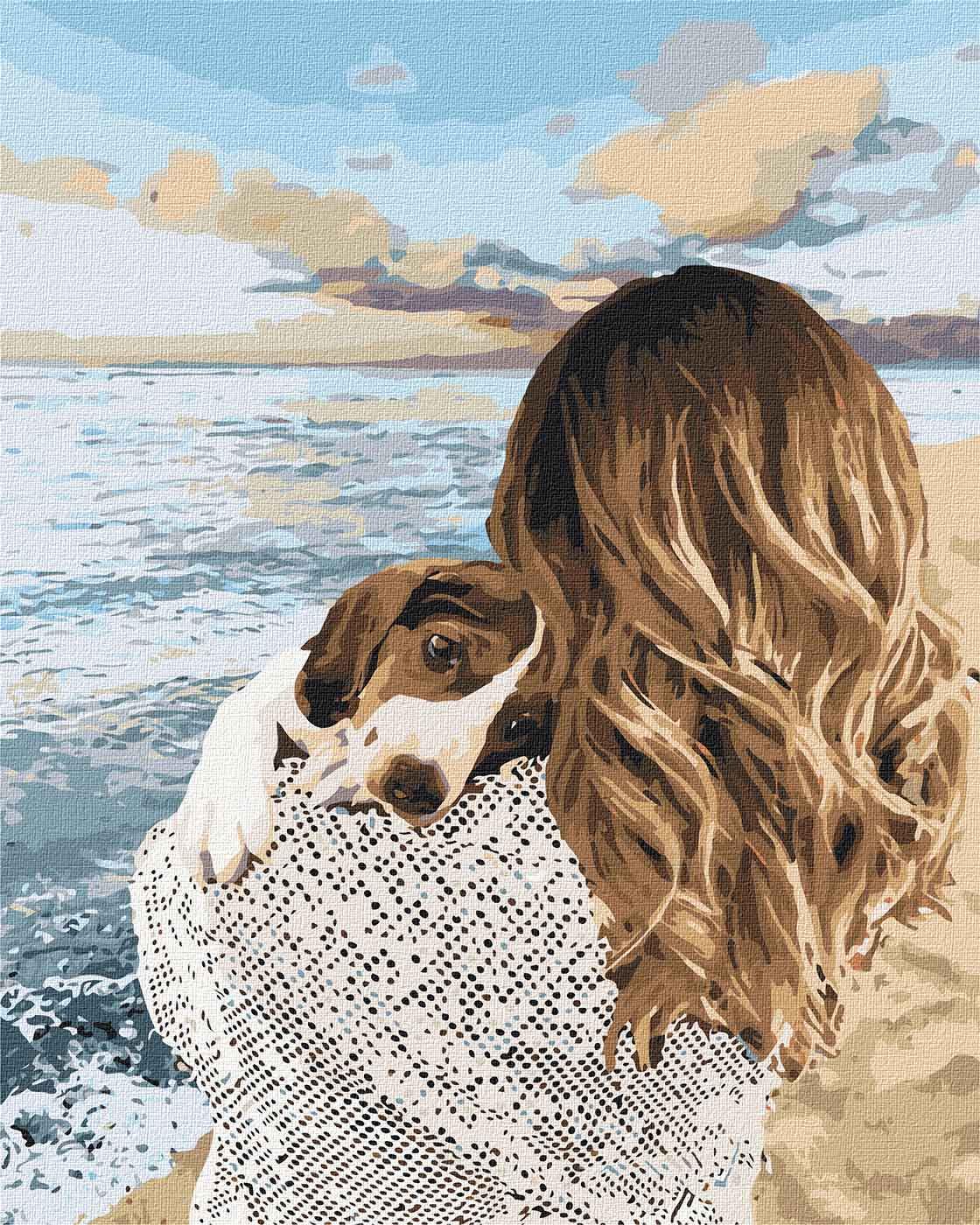 Картина по номерам Идейка Любовь к вложенному 40x50 см (КНО4766)