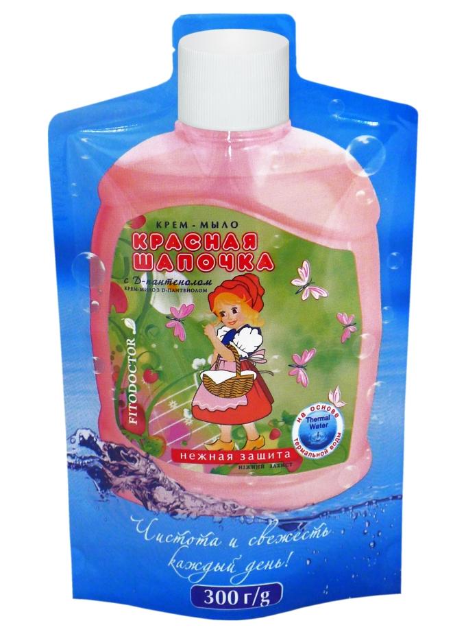 Крем-мыло Фитодоктор Детское дой-пак Красная шапочка 300 мл