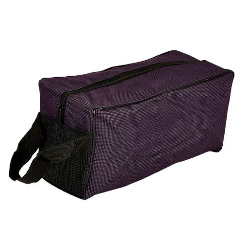 Косметичка с боковой ручкой Colorful R33392 24х12х10 см Темно-фиолетовый (29876090)