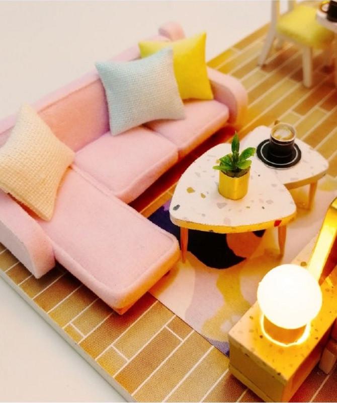 3D конструктор интерьерный DIY mini house MD 2505 М2001 (017649) - фото 5 3D конструктор интерьерный DIY mini house MD 2505 М2001 (017649) - фото 5