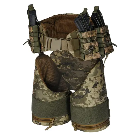 Баллистическая защита ног бедер и РПС Warbelt 2 класс SPECPROM L Пиксель - фото 3