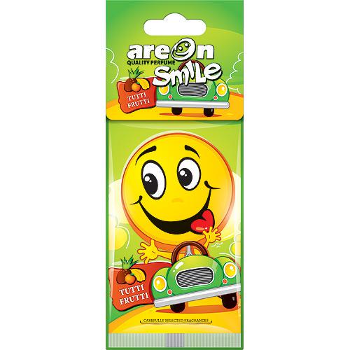 Освежитель воздуха Areon сухой листик Smile Dry Tutti Frutti (ASD14)