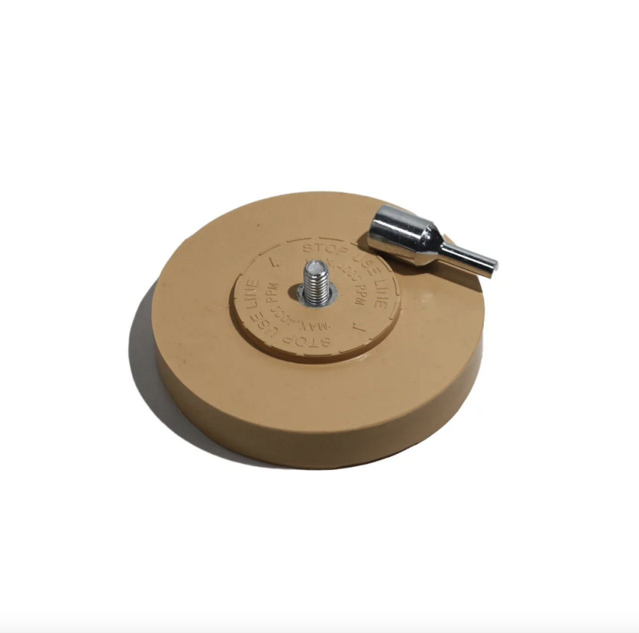 Круг с адаптером для удаления скотча CarLuxe резиновая ластика 88х15,5 мм