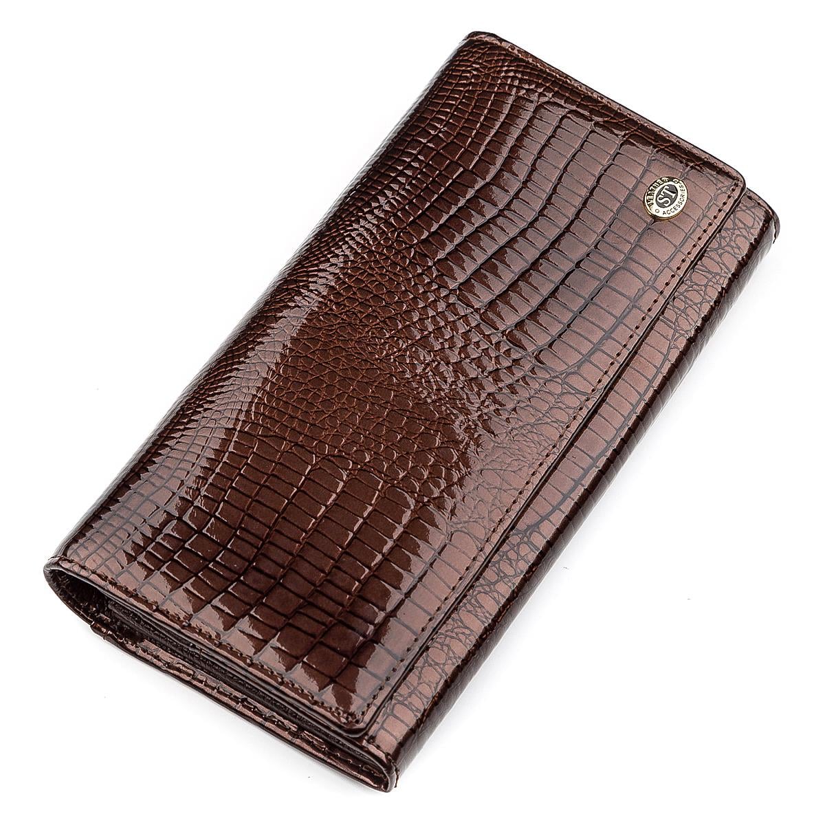 Кошелек женский ST Leather 18424 кожа Коричневый (23523)