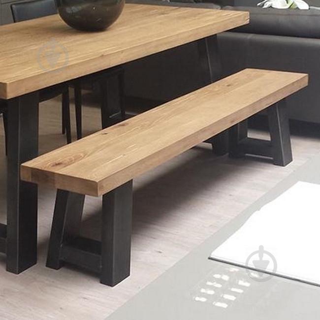 Скамья GoodsMetall в стиле ЛОФТ 1400х450х350 ЛС10 Скамья GoodsMetall в стиле ЛОФТ 1400х450х350 ЛС10