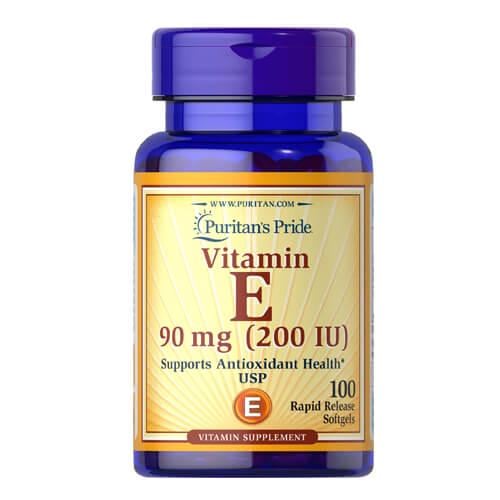 Витамин Е Puritan's Pride Vitamin E-200 IU 100 softgels (01760)