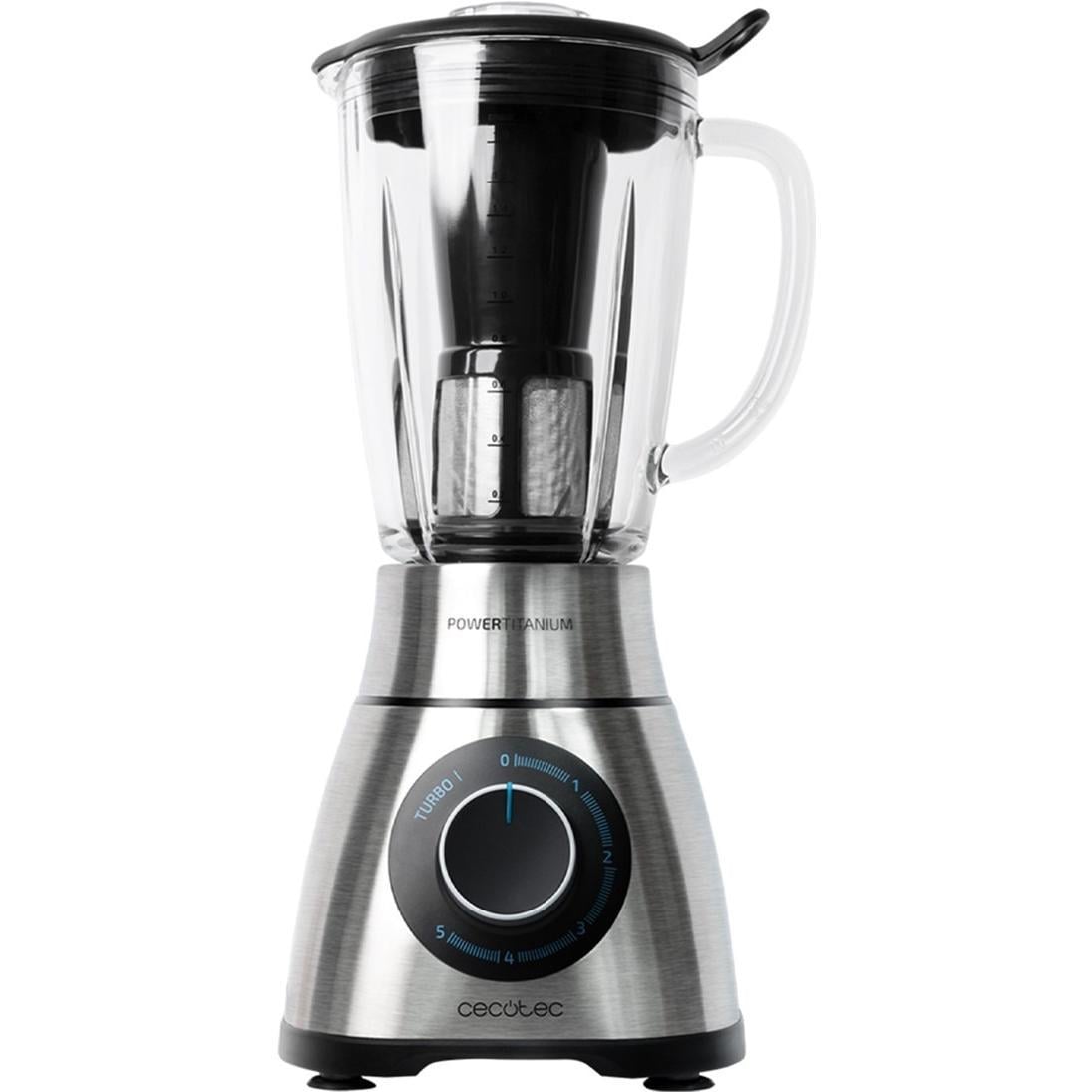 Блендер стационарный CECOTEC Power Titanium 2000MAX PerfectMix 1300 Вт Black (CCTC-04140) Блендер стационарный CECOTEC Power Titanium 2000MAX PerfectMix 1300 Вт Black (CCTC-04140)