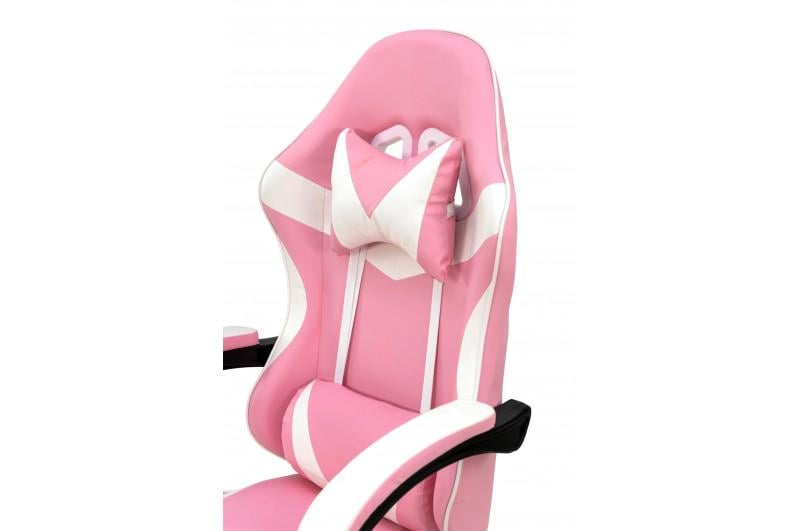 Кресло геймерское Comfort Line Slim Розово-белый (SLMWP-12432) - фото 6 Кресло геймерское Comfort Line Slim Розово-белый (SLMWP-12432) - фото 6