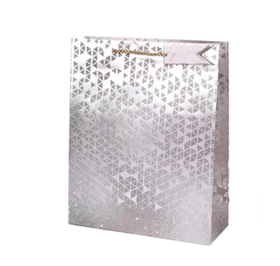 Пакет подарочный бумажный Shine 2 шт. 18x23x10 см Белый (R98394-S) Пакет подарочный бумажный Shine 2 шт. 18x23x10 см Белый (R98394-S)