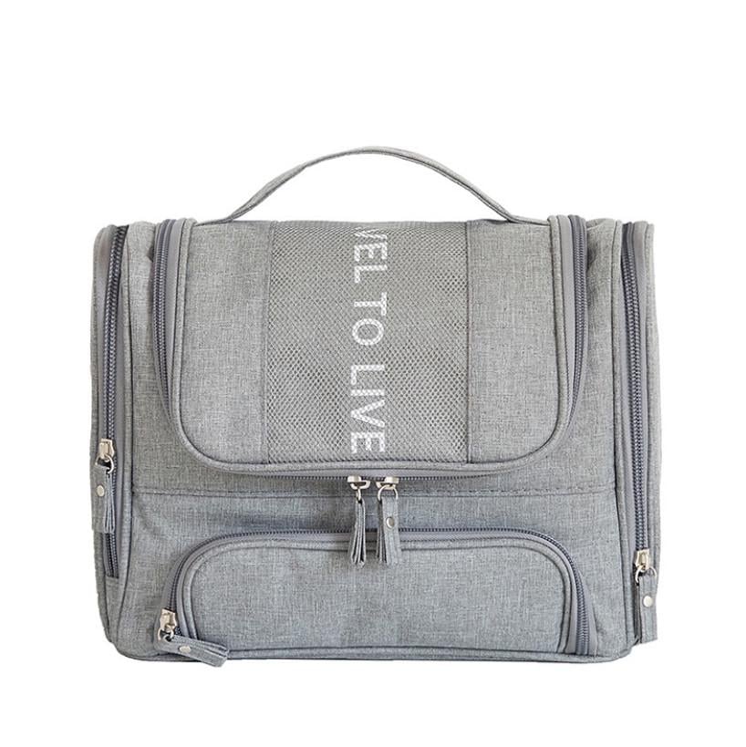 Органайзер для косметики и средств гигиены подвесной Серый (ОД-114-1) Органайзер для косметики и средств гигиены подвесной Серый (ОД-114-1)