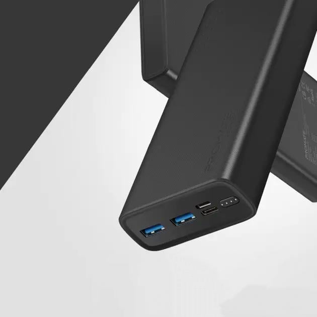 Повербанк Hytech S20-PD 20000 mAh 18W із швидкою зарядкою Чорний - фото 7