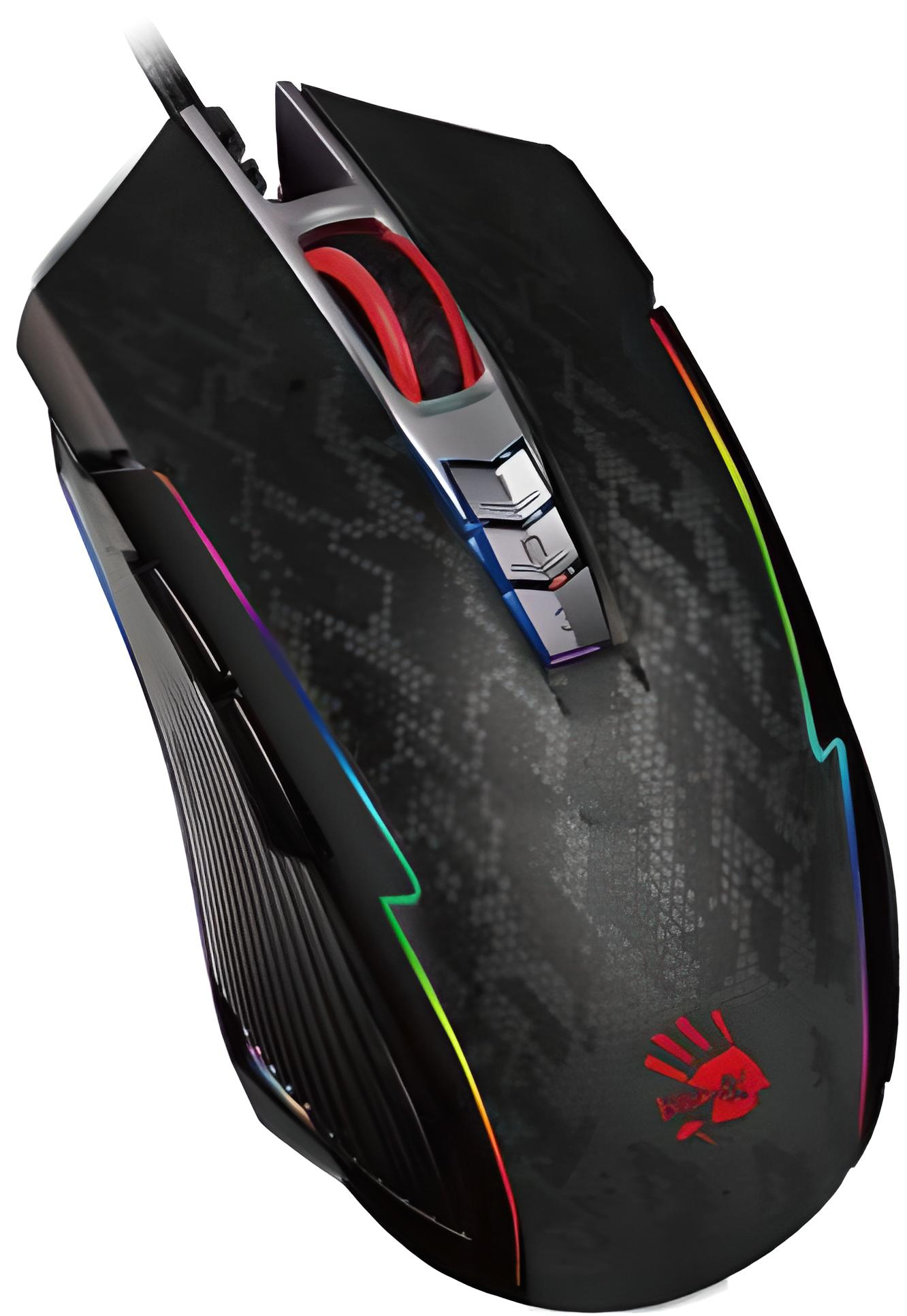 Провідна ігрова миша A4tech P93s Bloody Snake з підсвіткою Провідна ігрова миша A4tech P93s Bloody Snake з підсвіткою