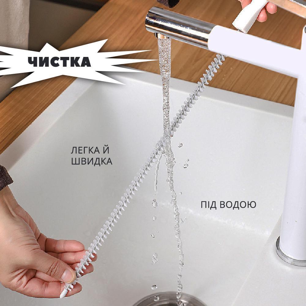 Ершик-щетка для чистки труб 60 см (23992493) - фото 6