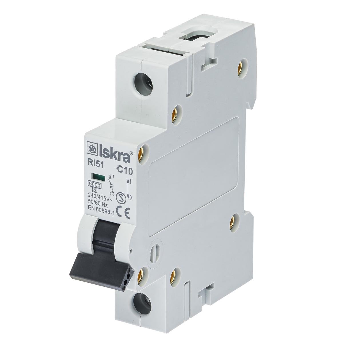 Модульный выключатель ISKRA RI51C10A автоматический (786091101000)