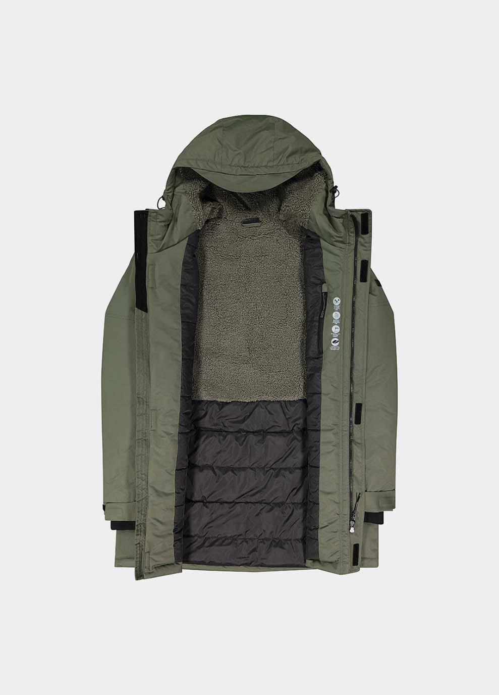 Парка чоловіча CMP MAN PARKA FIX HOOD L Хакі (7d33K2207-E319 L) - фото 2