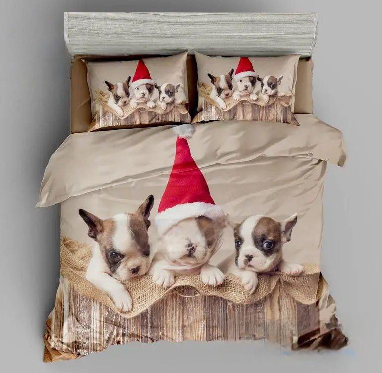 Комплект постельного белья Colorful Home Рождественские песики из фланели евро (1625) Комплект постельного белья Colorful Home Рождественские песики из фланели евро (1625)
