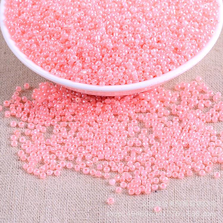 Бисер Блестящий 2 мм 50 г Коралловый (БР0002л76)