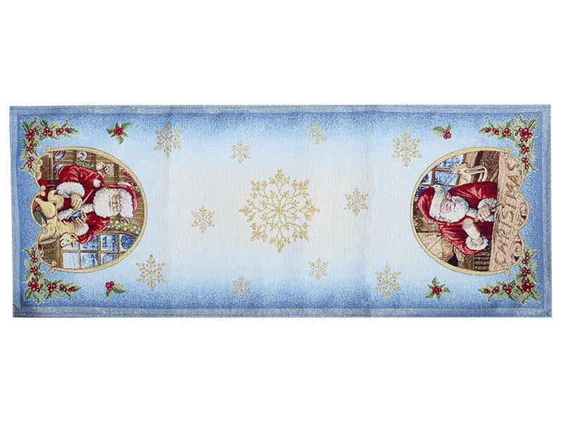 Раннер гобеленовый новогодний HAMLET с люрексом 40х100 см