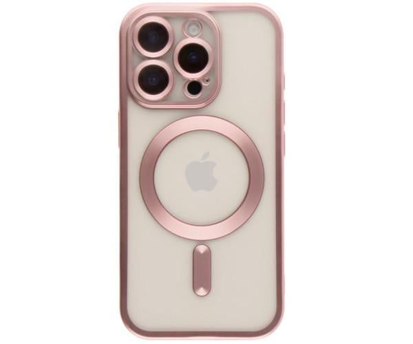 Чехол силиконовый Fashion Shining для iPhone 16 Pro Max с поддержкой беспроводной зарядки Розовый Чехол силиконовый Fashion Shining для iPhone 16 Pro Max с поддержкой беспроводной зарядки Розовый