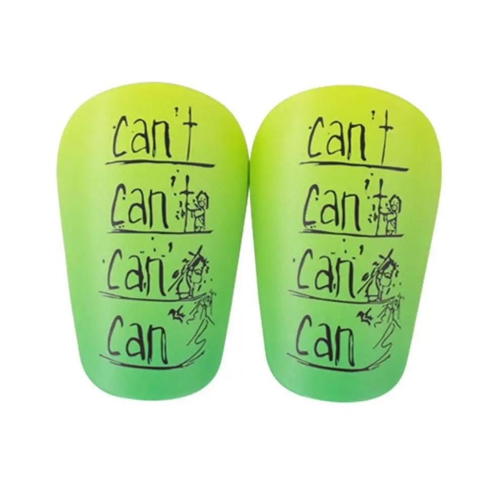 Мини-щитки футбольные Can't-Can S Салатовый градиент (2672183007)