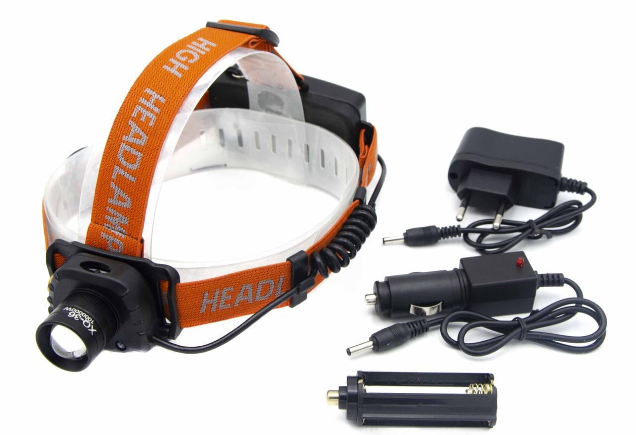 Налобный аккумуляторный фонарь Headlight XQ036 T6 (t3731)