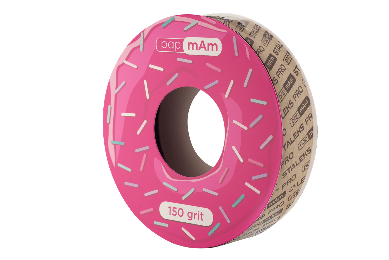 Файл-стрічка для котушки Staleks Pro papmAm пончик запасний блок 150 grit (2335810804)