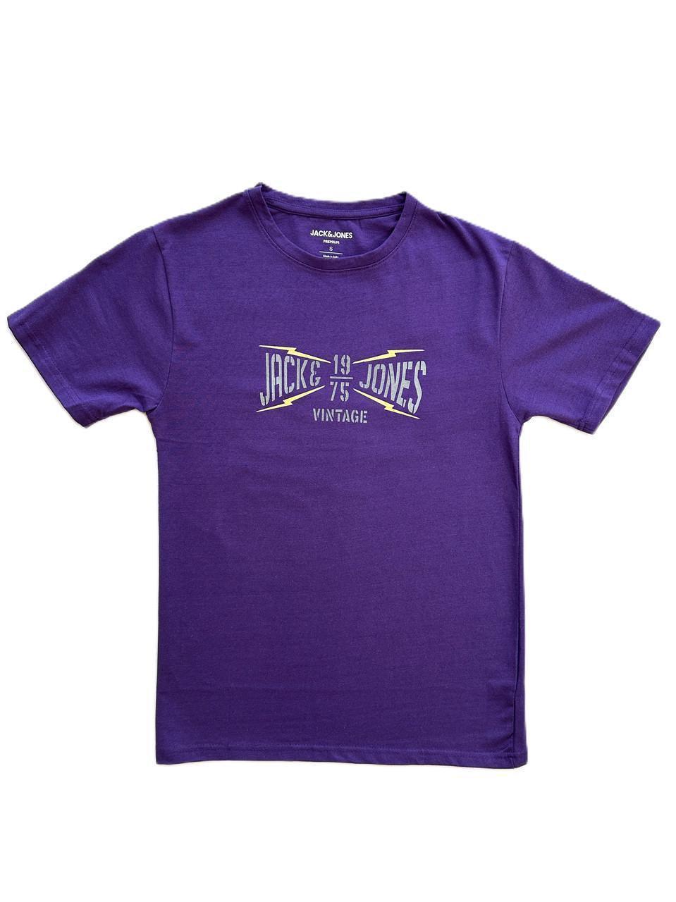 Футболка Jack & Jones 12217167-4 Vintage S Фіолетовий (2485947617)