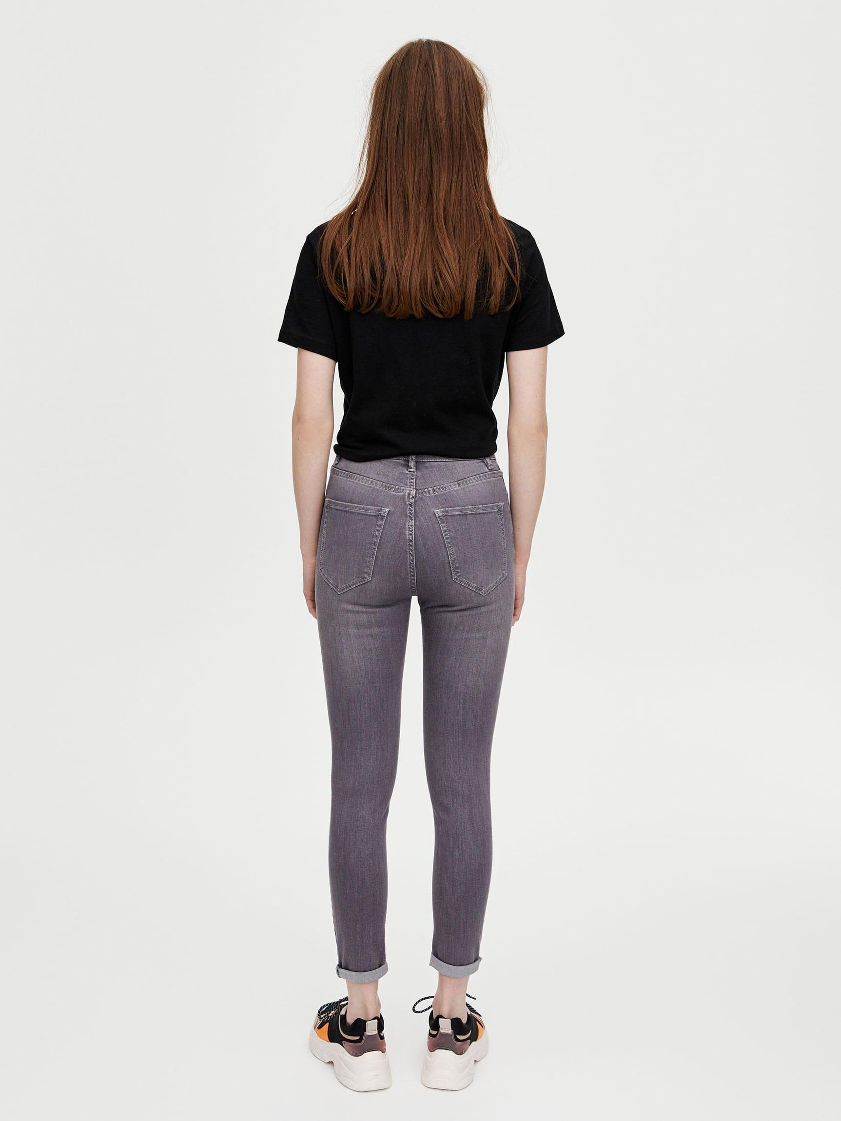 Джинси жіночі Pull&Bear р. 38 Сірий (5687314811b26) - фото 4