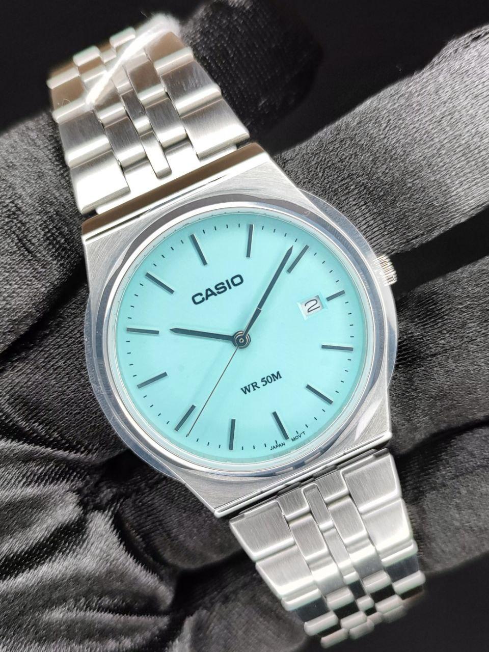 Мужские наручные часы Casio MTP-B145D-2A1 Timeless Collection со стальным корпусом Синий (2676553580) Мужские наручные часы Casio MTP-B145D-2A1 Timeless Collection со стальным корпусом Синий (2676553580)