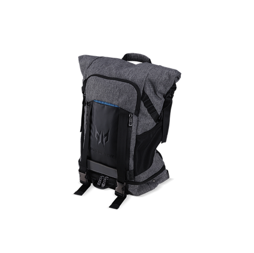 Рюкзак для ноутбука Acer PBG6A1 Rolltop Backpack For 15" Серый (9614918) - фото 2