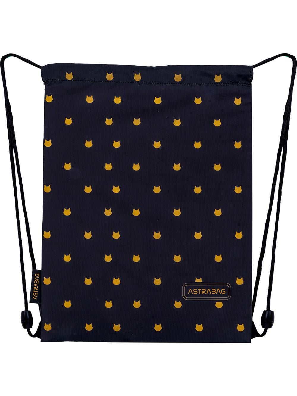 Сумка для обуви ASTRABAG AD1 FLUFFY KITTY Black (507025010)