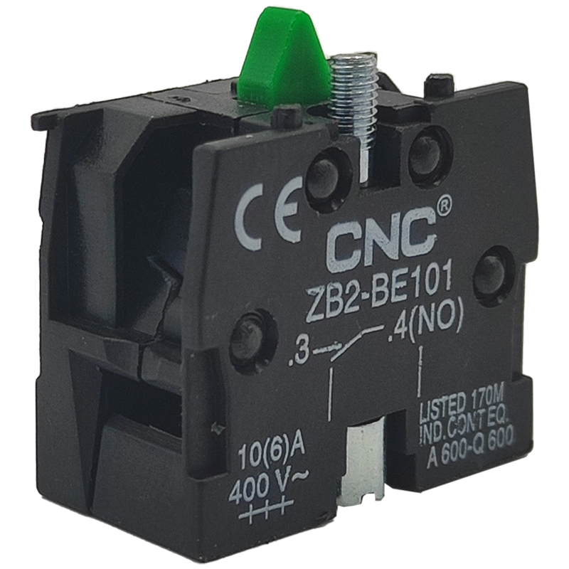 Контактный блок CNC 1NO 6A 240V AC для кнопок LAY5 (000000963)