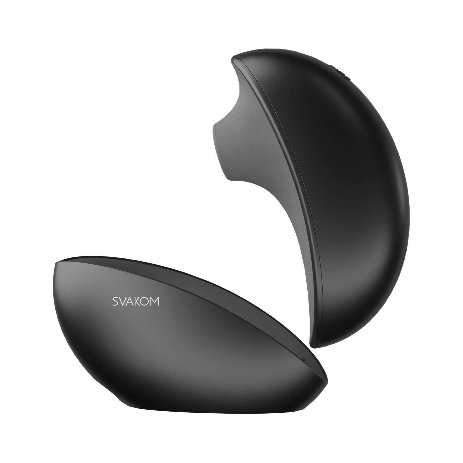 Смарт-стимулятор кліторальний вакуумний Svakom Pulse Galaxie Midnight Black проєктор зоряного неба (38023385)