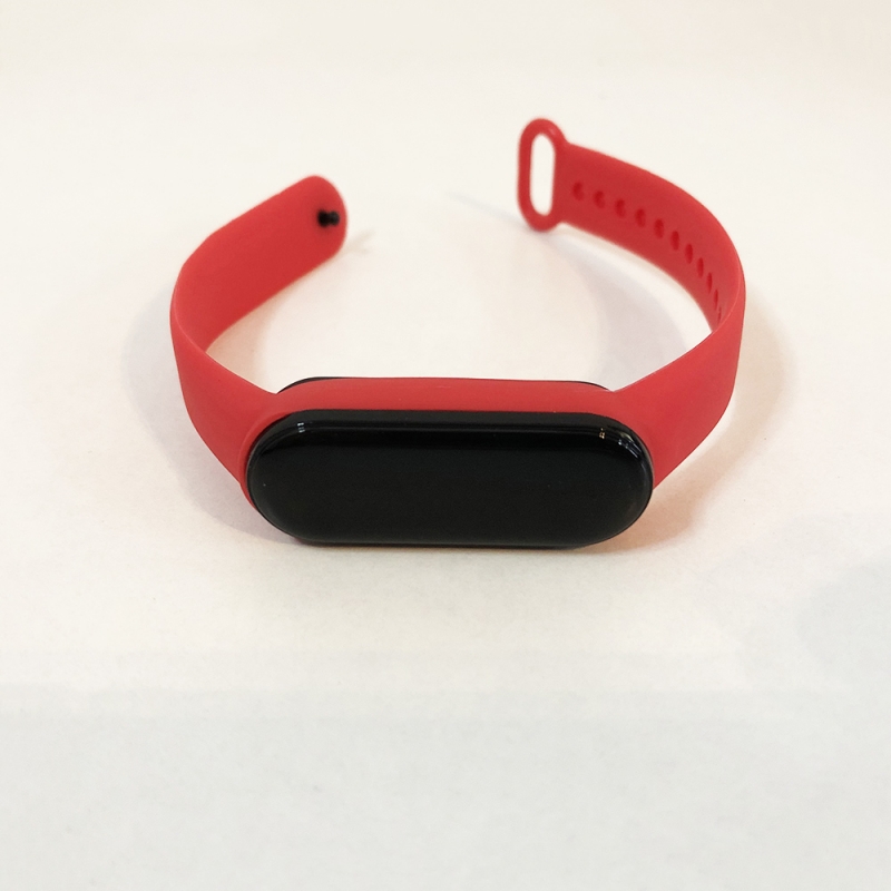 Смарт-часы M5 Smart Bracelet Bluetooth 90 mAh Red (tf4608) - фото 10