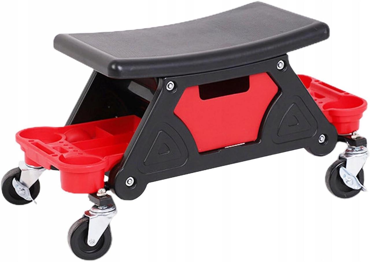 Стульчик для мастерской поворотный Silver S11646 360°