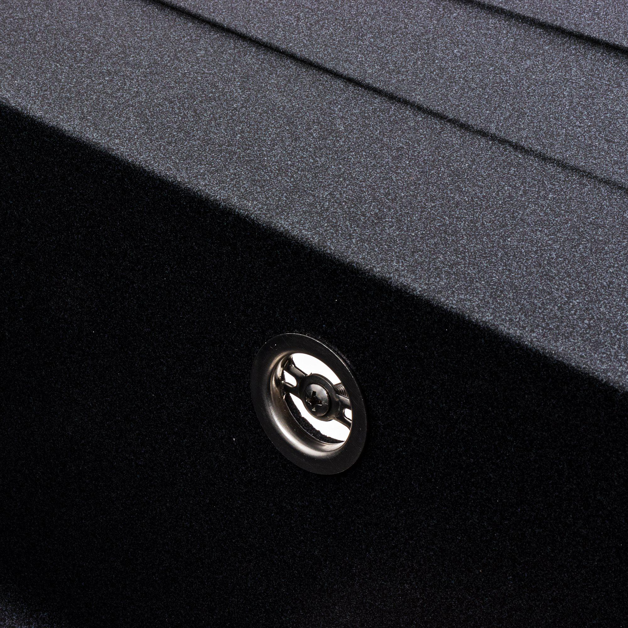 Мийка кухонна гранітна 7050 Cascada Platinum матова Карбон - фото 6 Мийка кухонна гранітна 7050 Cascada Platinum матова Карбон - фото 6