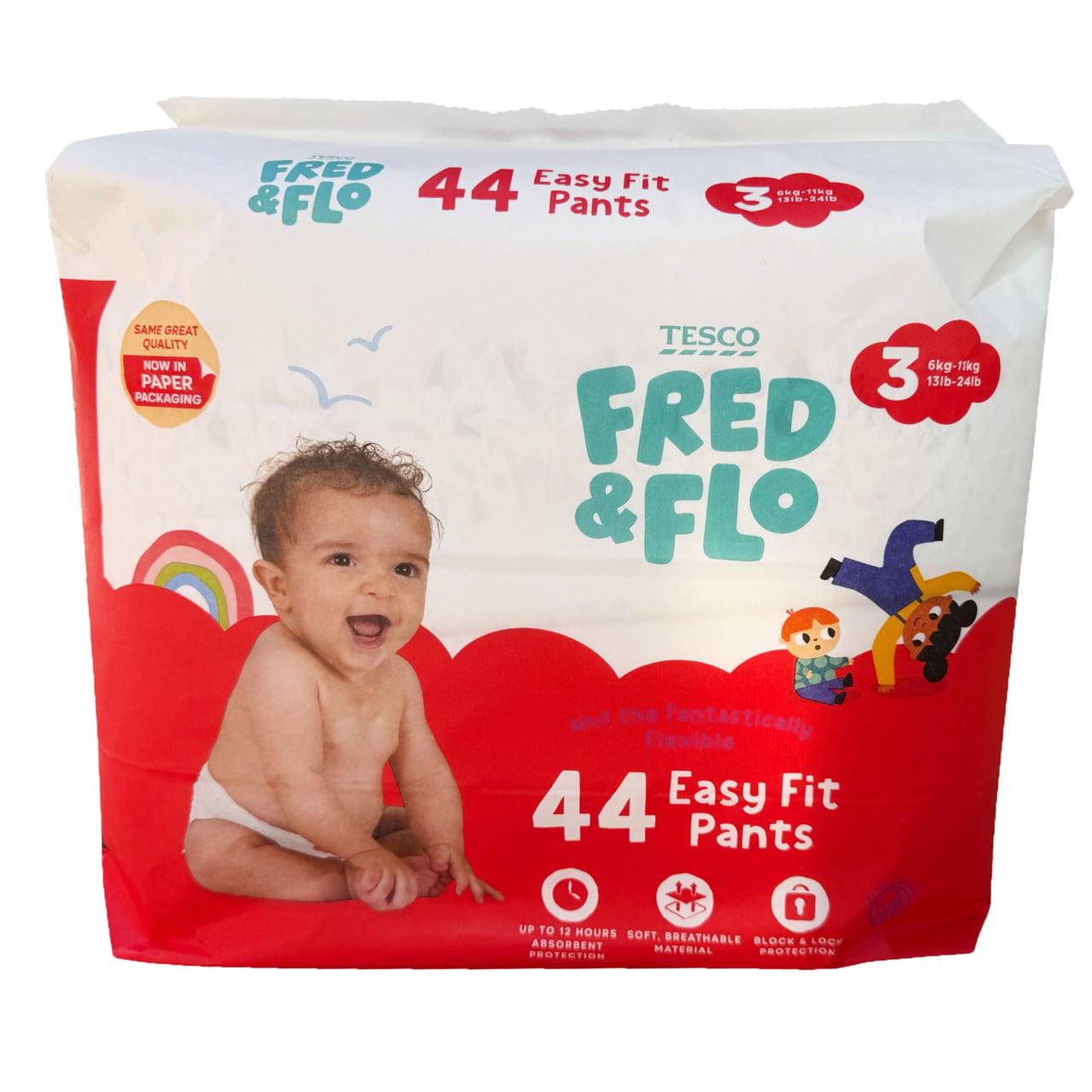 Подгузники-трусики Fred & Flo 3 6-11 кг 44 шт. (LS204611)