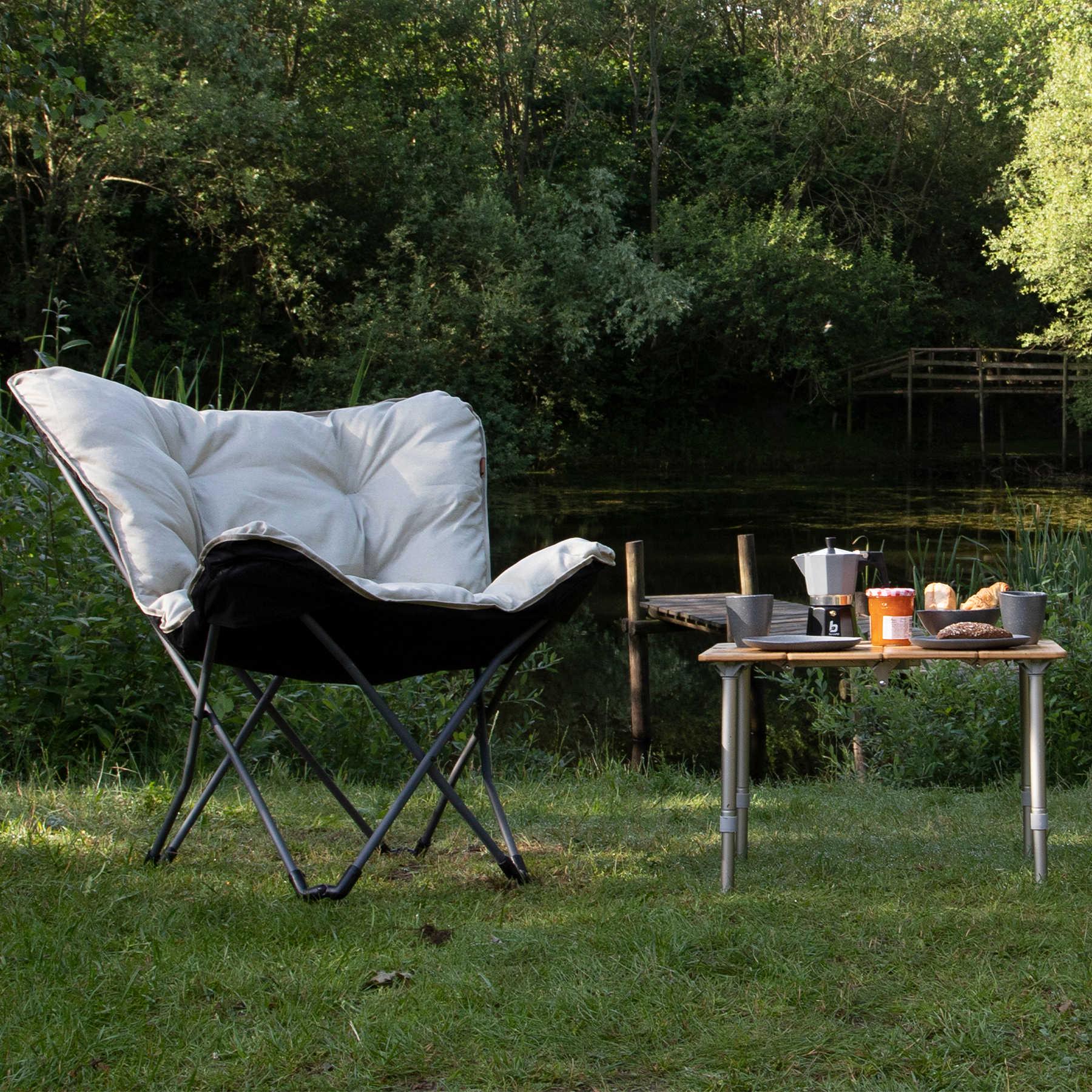 Кресло раскладное Bo-Camp Redbridge L Beige (1200341) - фото 8 Кресло раскладное Bo-Camp Redbridge L Beige (1200341) - фото 8