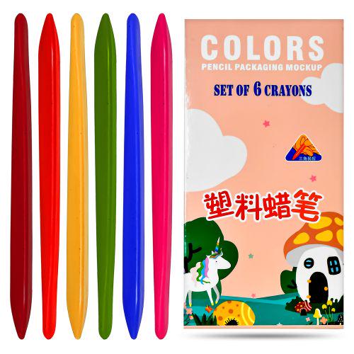 Мел восковый 6 цв. Мел восковый 6 цв.