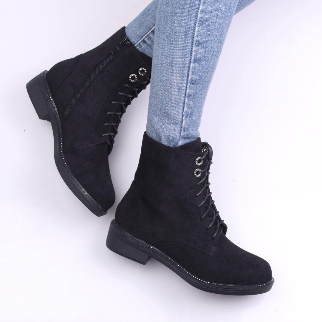 Ботинки женские на шнуровке 333988 р. 37 24 см